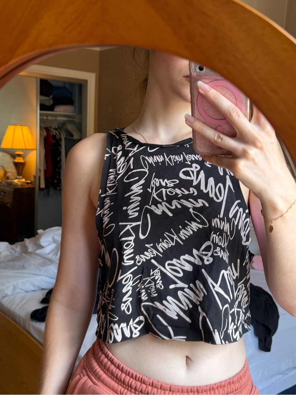 Calvin Klein Jeans Cropped Tank